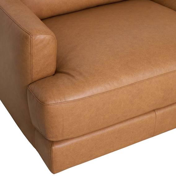 Wide Armchair Material and Finishes