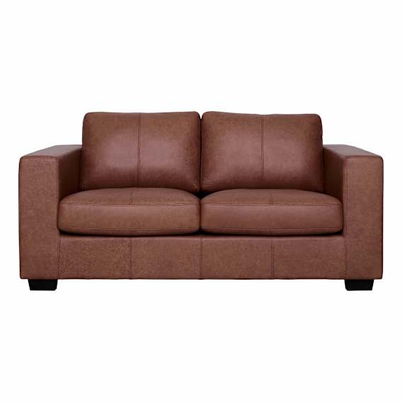 Toronto 2.5 Seater Sofa in Urbane Leather Dark Brown