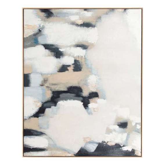 Totti Blue Box Framed Canvas in 154 x 124cm