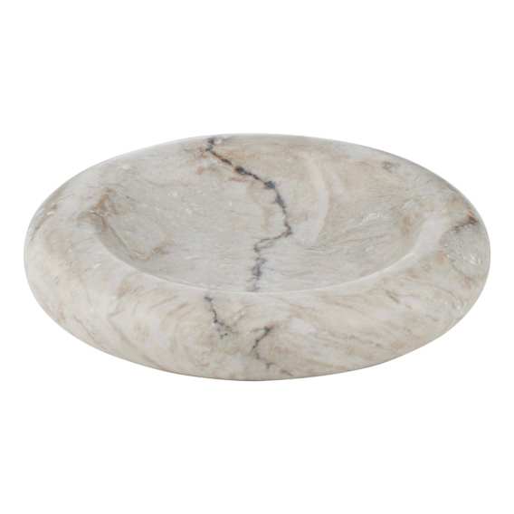 Trieste Bowl 29x5cm in Brown / Beige