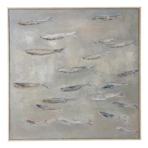 Truro Box Framed Canvas in 100 x 100cm