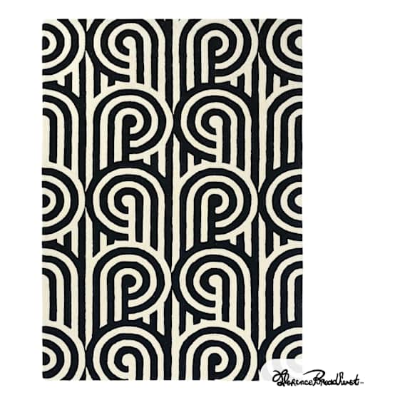 Turnabouts Rug 170x240cm in Black