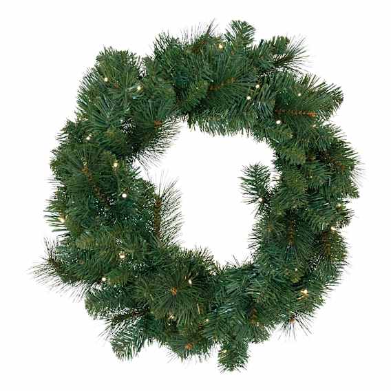 Vermont LED Wreath 60cm in Green