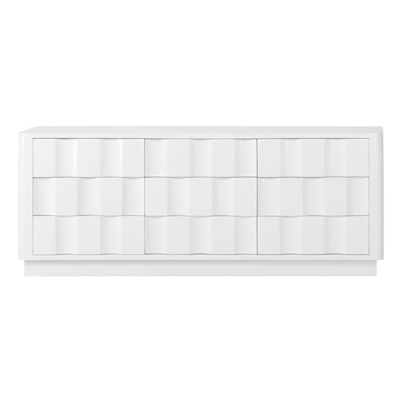 Verano Dresser in Mangowood White