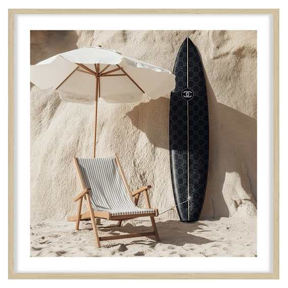 Vendee Framed Print in 84 x 84cm