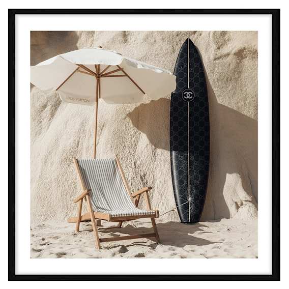 Vendee Framed Print in 118 x 118cm