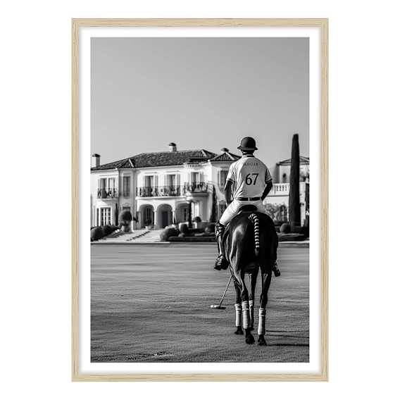 Villa Pollo Framed Print in 103 x 143cm