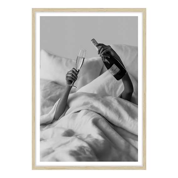 Weekend Indulgence Framed Print in 84x 118cm