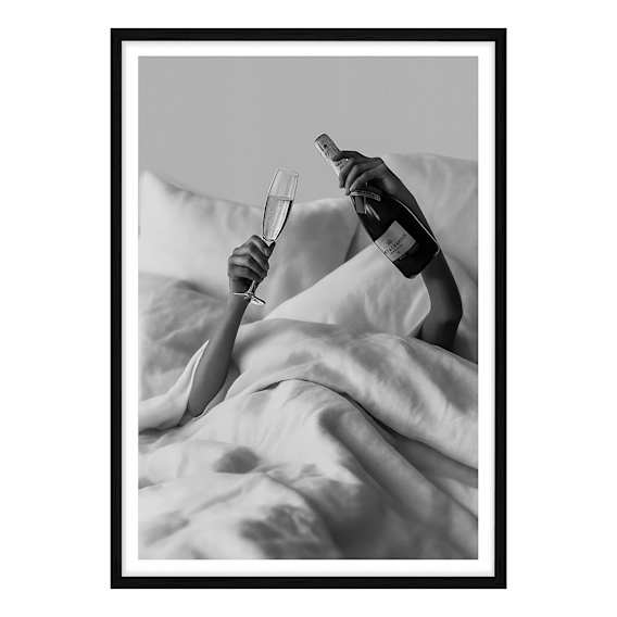Weekend Indulgence Framed Print in 73 x 103cm