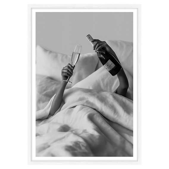 Weekend Indulgence Framed Print in 84x 118cm