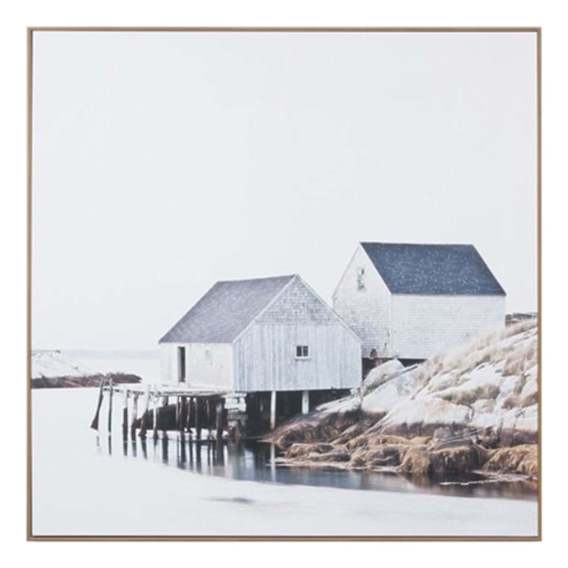 Wintertide Box Framed Canvas in 120 x 120cm