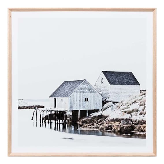 Wintertide Framed Print in 54 x 54cm
