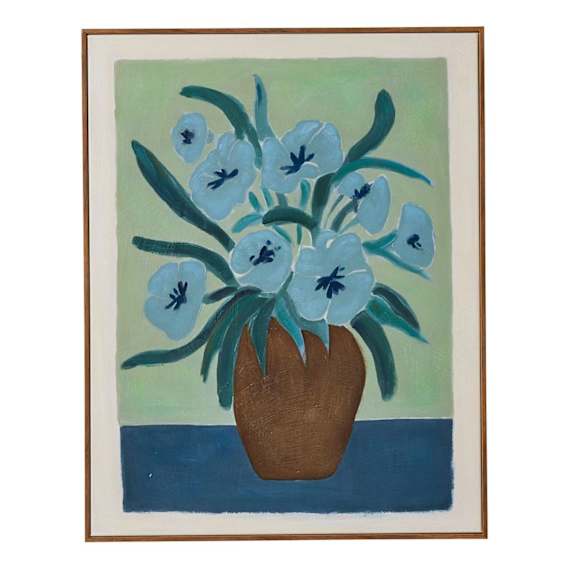 Wilma Box Framed Canvas in 55 x 70cm