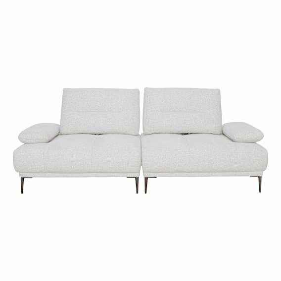 Winslow 3 Seater Sofa (2 Pieces) in Eddie White