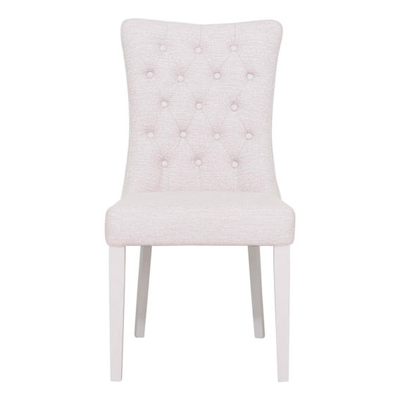Xavier Dining Chair in Beige / White