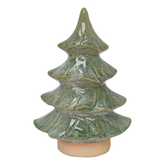 Xmas Tree Sculpture Small 12.5x17.5cm in Sage