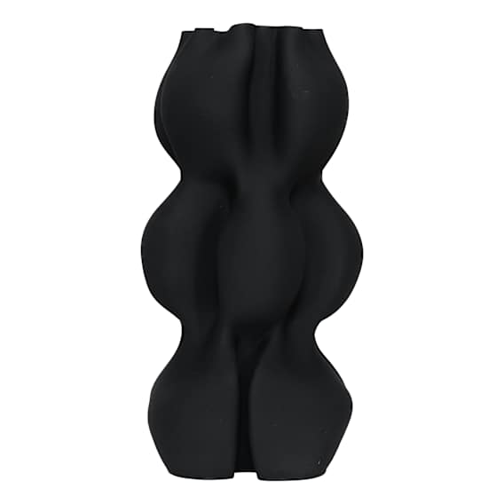 Zuri Vase 26x48cm in Black