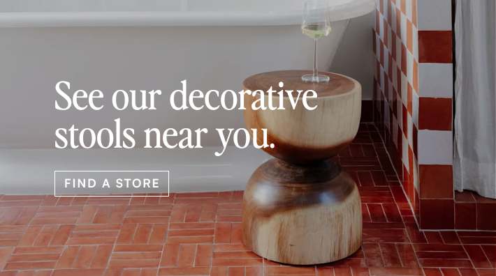 decorative stools near me