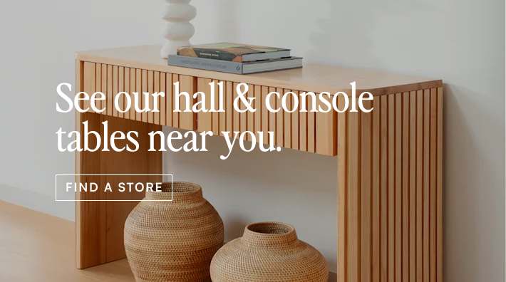 hall console tables near me