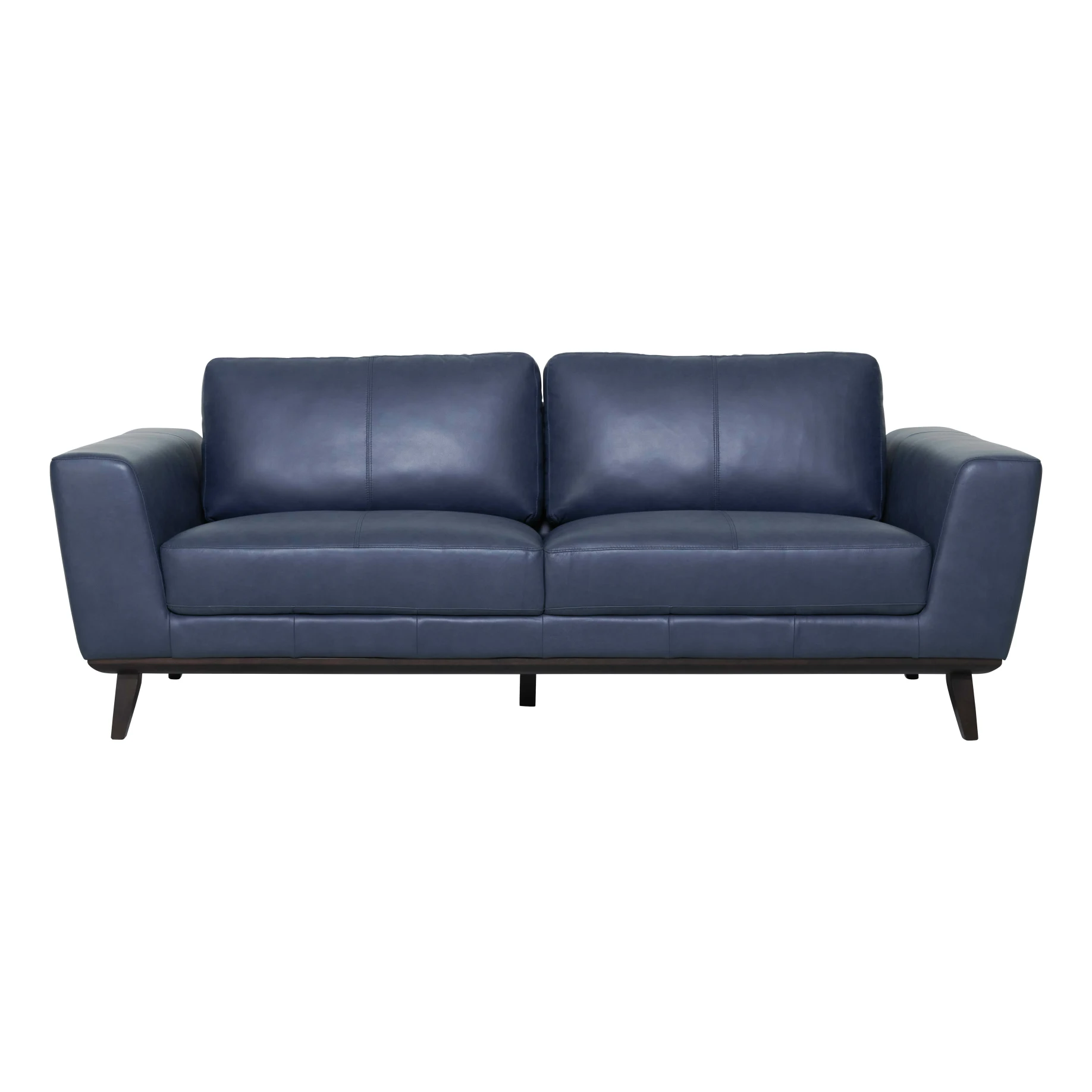 Genuine Leather Blue Leather Sofas