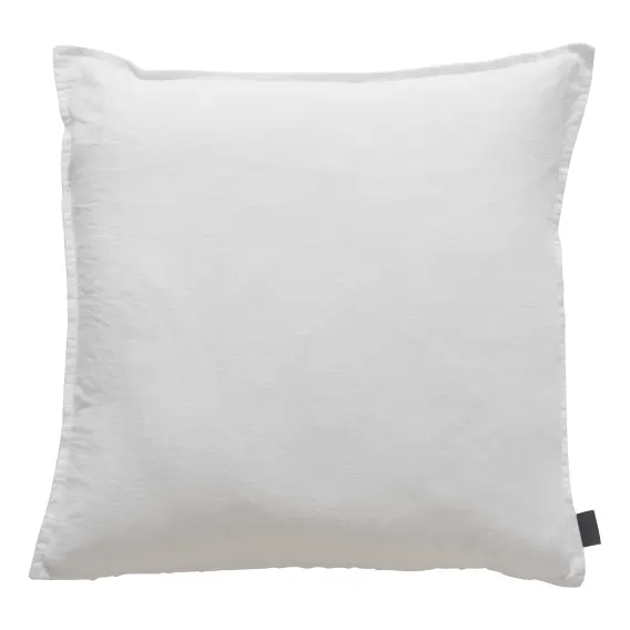 Adina Feather Fill Cushion 50x50cm in White
