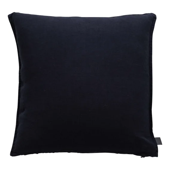 Adina Feather Fill Cushion 50x50cm in Navy