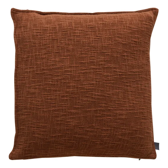 Adler Feather Fill Cushion 50x50cm in Rust