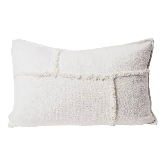 Aerial Feather Fill Cushion 40x60cm in Off White