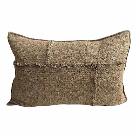 Aerial Feather Fill Cushion 60x40cm in Moss Green