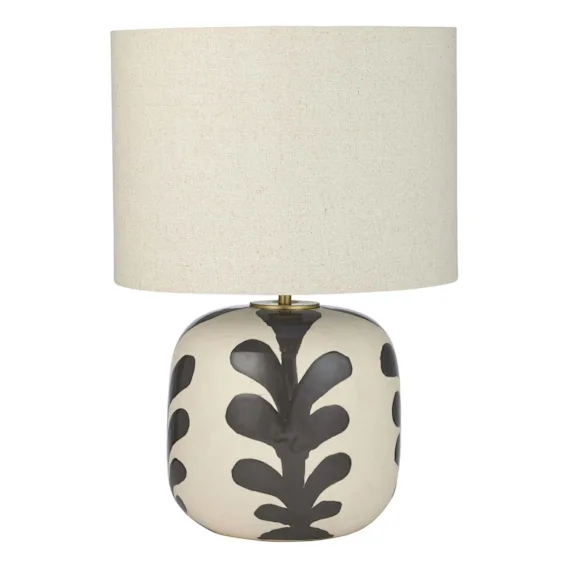 Aleah Table Lamp38x59cm in Black/Natural