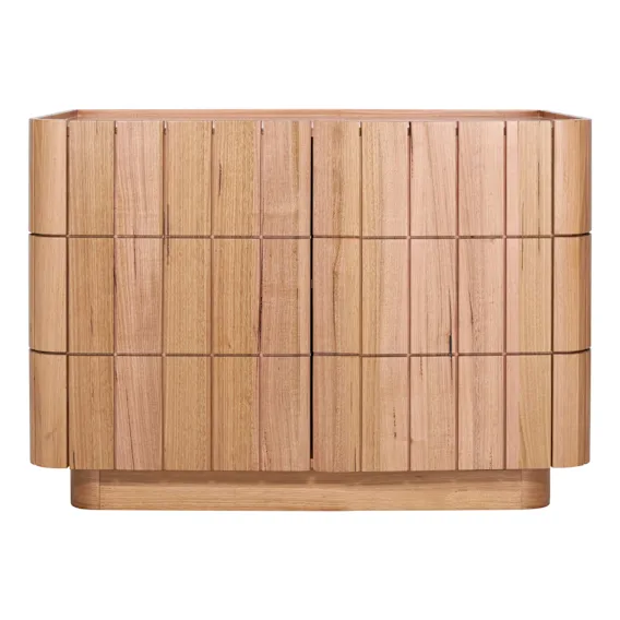 Alba 2 Door Buffet 110cm in Australian Blackbutt