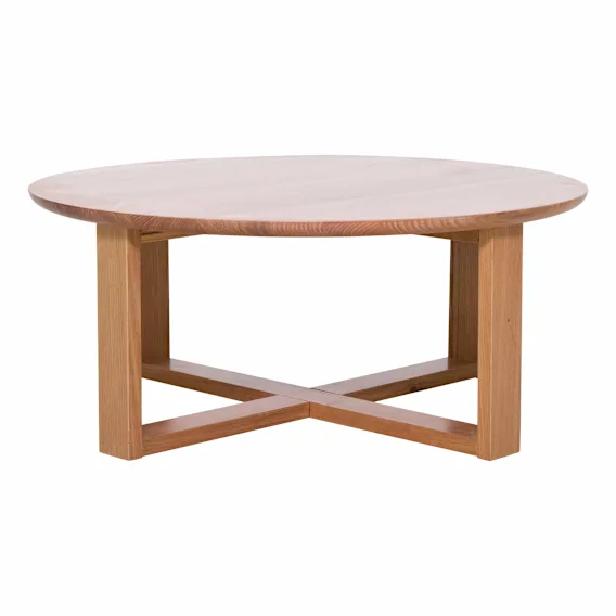 Alba Round Coffee Table 100cm in Australian Blackbutt