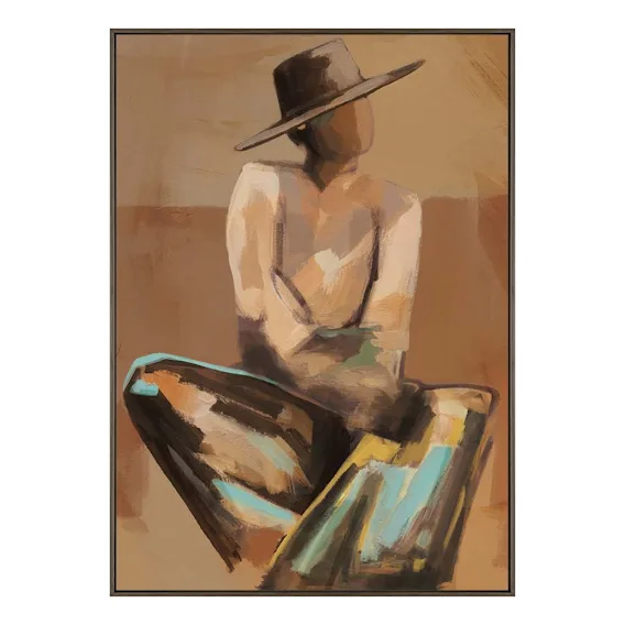 Amigo Adeline Box Framed Canvas in 119 x 166cm