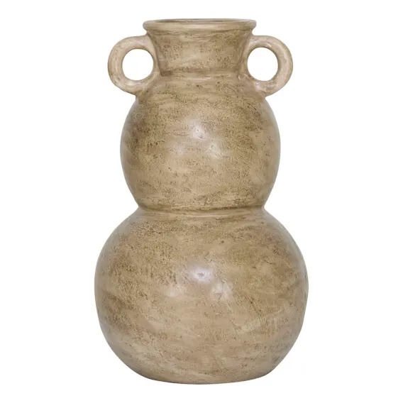 Anita Vessel High 27x45cm in Antique Grey