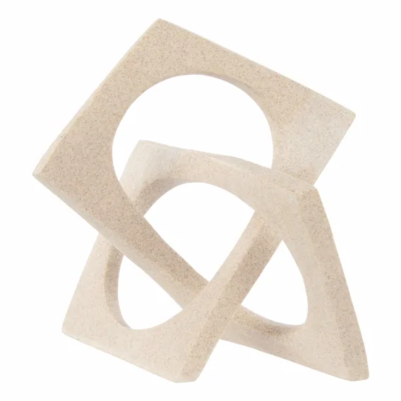 Apio Sculpture 22x14cm in Beige