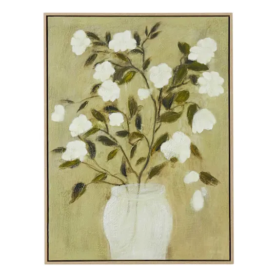 April Box Framed Canvas in 60 x 80cm