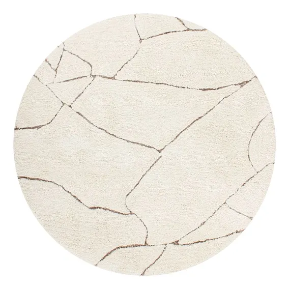 Aria Rug 200x200cm in Ivory