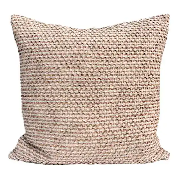 Arenza Feather Fill Cushion 50x50cm in Sand