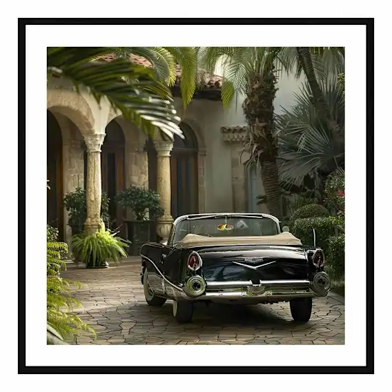 Ashton Drive Framed Print in 60 x 60cm