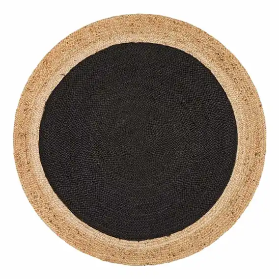 Atrium Polo Rug 200cm in Black