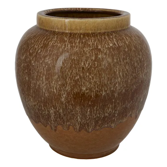 Avaris Vessel Large 31x32cm in Brown