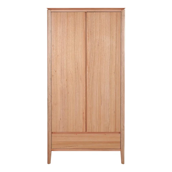 Avoca Wardrobe in Australian Messmate Clear