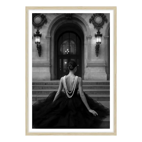 Avenue View Framed Print in 73 x 103cm