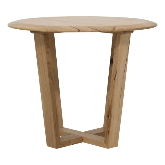 Baxter Round Side Table 60cm in Australian Blackbutt
