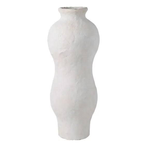 Batley Vase 27x68cm in Beige