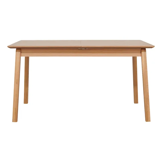 Bari Extension Dining Table 140-200cm in Oak Clear Lacquer