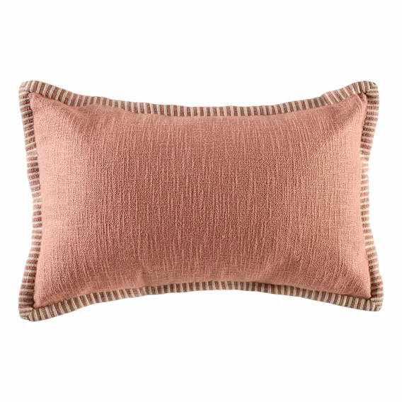 Barlow Feather Fill Cushion 60x40cm in Clay