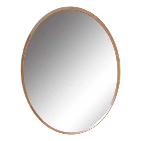 Benny Oval Mirror 85x110cm in Natural
