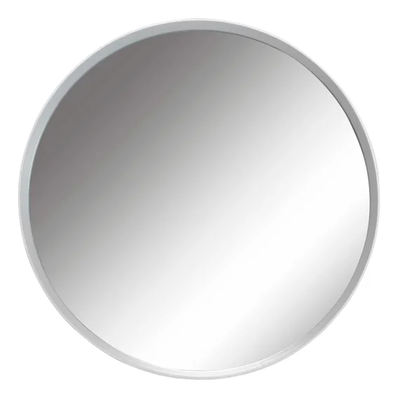 Benny Round Mirror 120cm in White