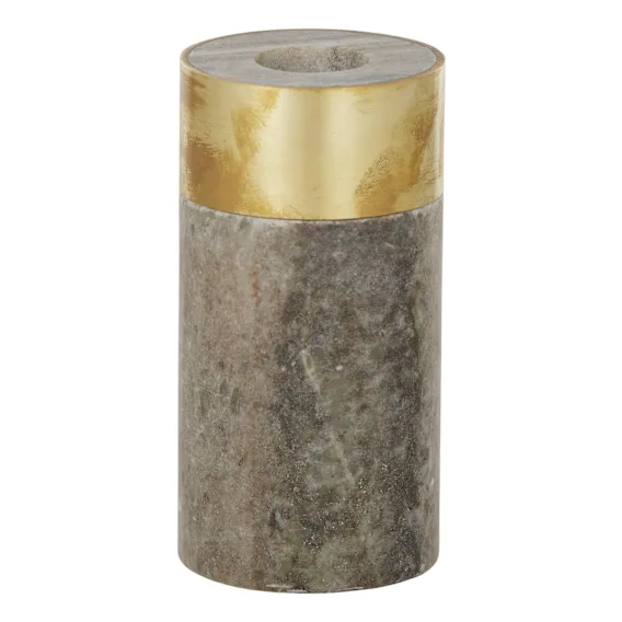 Bei Candleholder Large 5x10cm in Beige